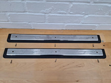 MG MGF 1997 Pair of Chrome Sill Scuff Plates & Fixings