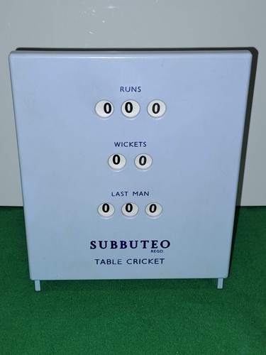 1960s 1970s subbuteo - subbuteo, cricket