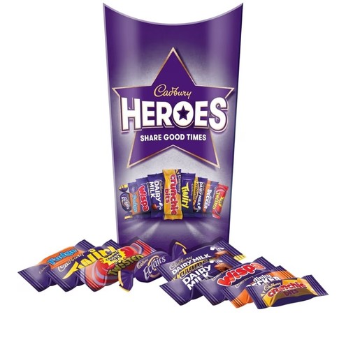 Cadbury heroes chocolate - cadbury,