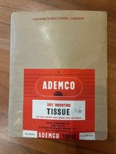 Ademco Dry Mounting Tissue sheets