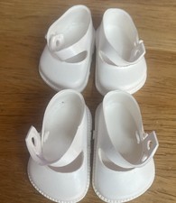 New vintage 2 x Pairs  WHITE