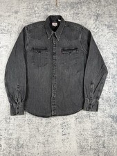 Levis Denim Shirt Mens Medium