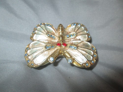 Charming enamelled butterfly - charming,