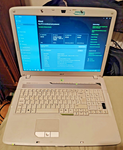 Acer aspire 7720 - aspire, 17”laptop