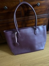 Hobbs London Burgundy Leather