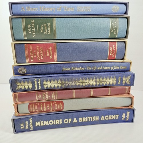 Folio society books blue - folio,
