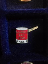 Llanelli Scarlets Vintage Pin Badge 02-03 Sospan