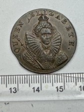 1794 Conder Token - Queen