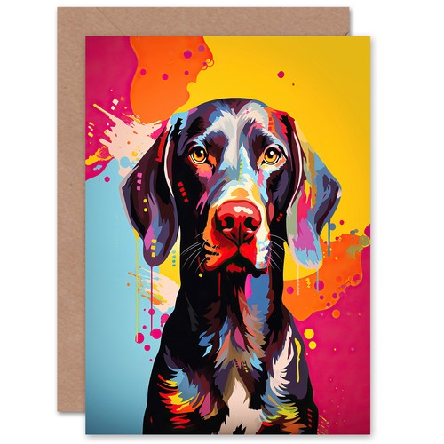 Shorthaired german pointer dog - shorthaired,