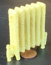 Dolls house radiator - radiator, cream