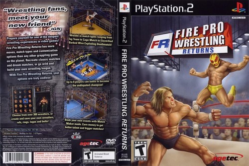 Fire pro wrestling returns ps2 - returns,
