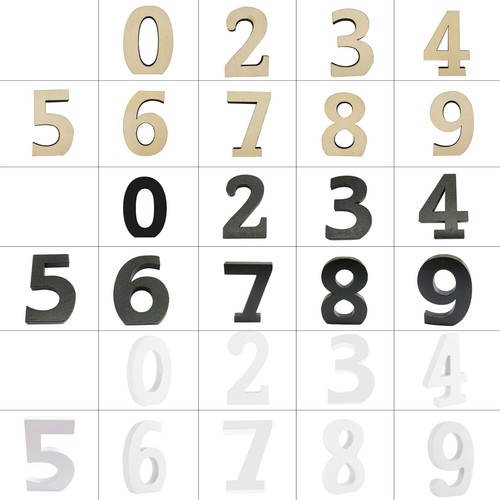 Wooden letters numbers sizes - wooden,
