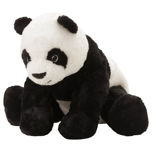 Ikea kramig panda soft toy - panda,