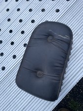 Harley Davidson Triumph Chopper Bobber Pillion Pad Rear Seat Nice Patina Look