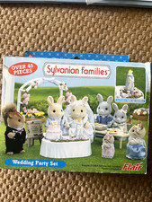 Sylvanian Families Wedding party Set with figures included.