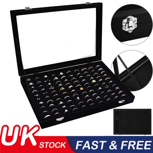 100 slots jewelry ring display - jewelry,