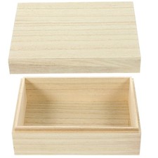 Wood Recipe Storage Box