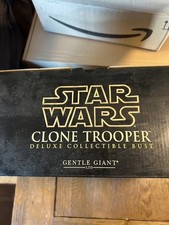 Star Wars Gentle Giant Clone Trooper Deluxe Collectible Bust SEALED