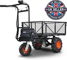 SuperHandy Electric Service Cart Power Wagon Wheelbarrow 48V Li-Ion 500 LBS Max