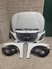 PEUGEOT 208 2025 ALLURE  1.2 PETROL MANUAL COMPLETE FRONT END WHITE