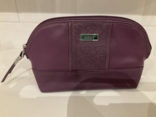DKNY purple Faux Leather