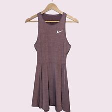 Nike Court Dri-Fit Advantage Tennis Dress  Beetroot /White Small