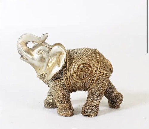 Porcelain elephants - porcelain,