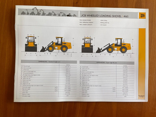 Jcb 416s wheeled - wheeled, loading