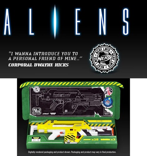 Nerf lmtd aliens - aliens, m41-a