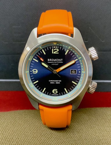 Bremont argonaut blue dial - argonaut,