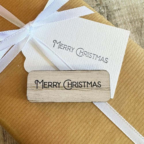 Merry christmas rubber stamp - merry,