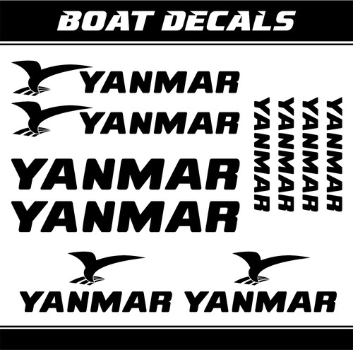 Yanmar sticker motorboat - yanmar,