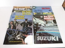 On Two Wheels Magazines x 8 82 83 84 85 86 87 88 Vintage Suzuki Yamaha Motorbike