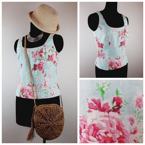 Tina taylor blue pink - tina, floral