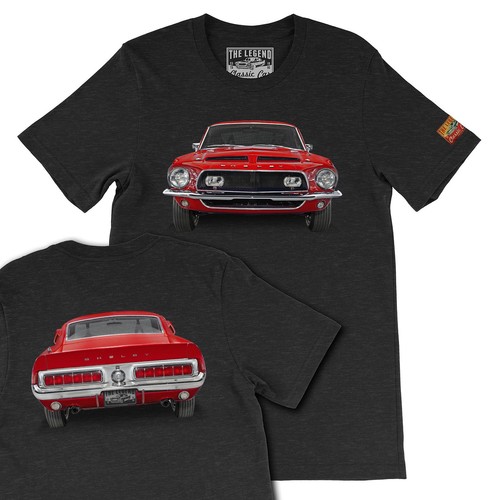 1968 red shelby - 1968, mustang