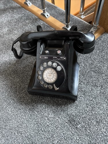 Vintage bakelite telephone - bakelite,