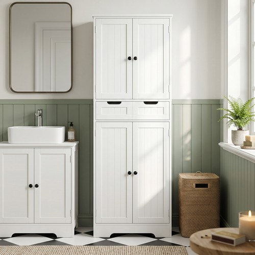 Tall bathroom cabinet storage - tall,