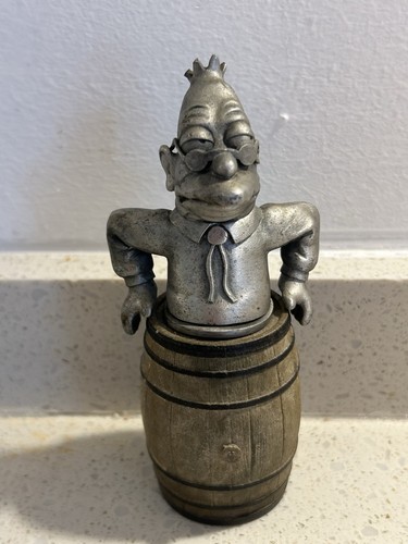 Grampa simpson pewter - grampa,