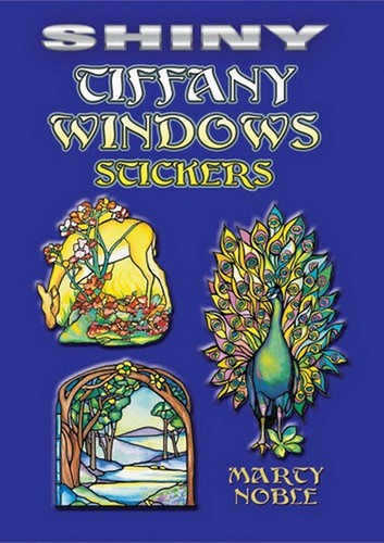 Shiny tiffany windows sticker - windows,
