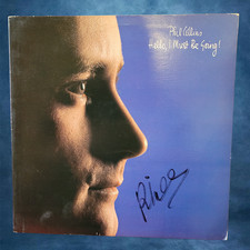 Phil Collins - Signed vinyl