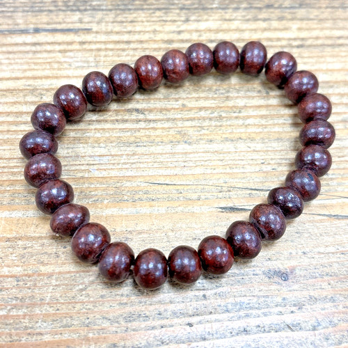 Rosewood mala bracelet - rosewood,