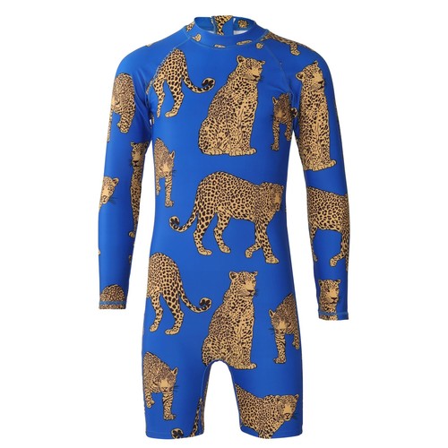 Kids girls leopard swimsuit - kids,