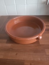 Clay Terracotta Cooking Dish Casserole Clay Pot for Cooking Kitchen Home