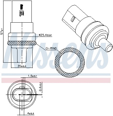 Sensor coolant temperature - sensor,