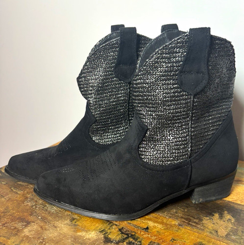 Women black s suede - h.i.s,