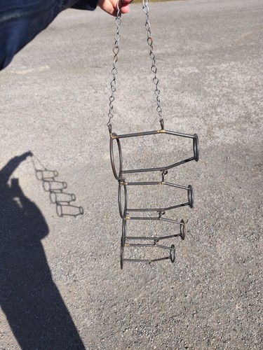 Unusual hanging wine bottle - unusual,
