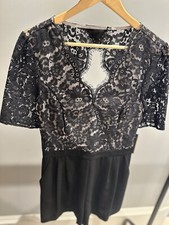 Warehouse black with lace