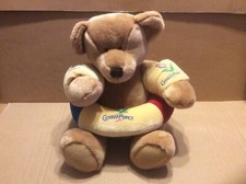Vintage (Rare) Centre Parcs Plush Swimming Teddy Bear With Armbands 28cms.