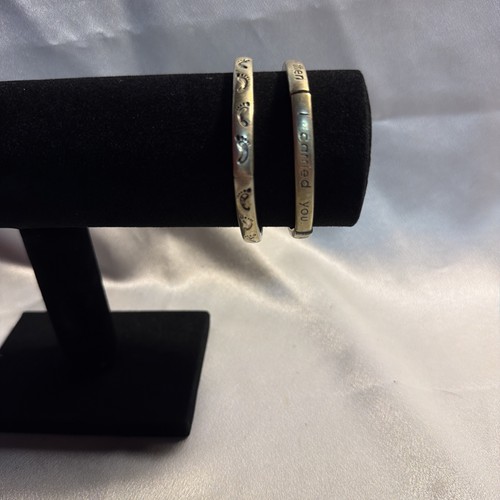Sterling silver bracelet set - sterling, 1