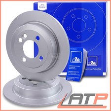 2X ATE BRAKE DISC SOLID Ø259
